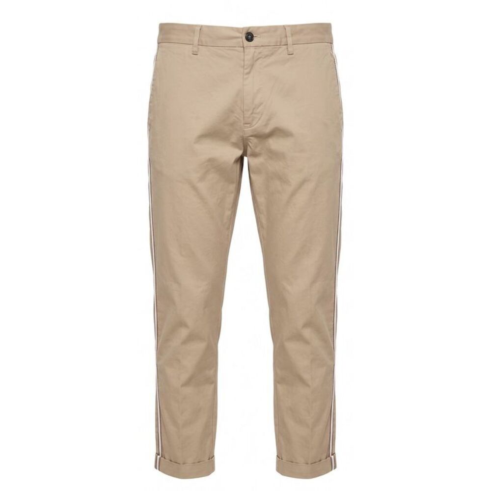 Trussardi Jeans Beige Cotton Men Men's Pants